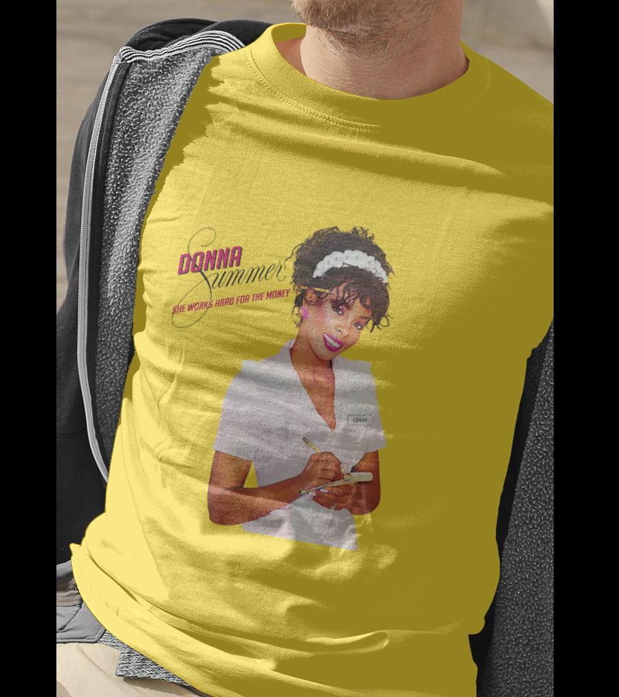 Donna Summer She Works Hard For The Money T-Shirt