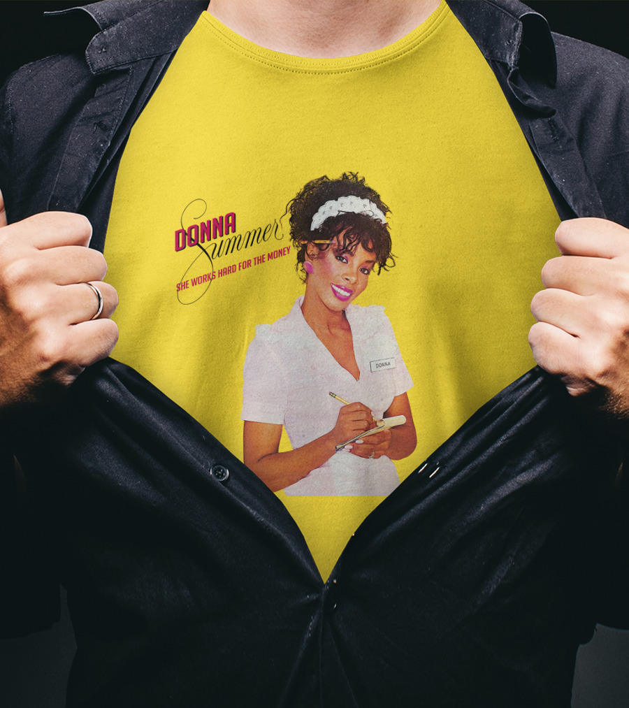 Donna Summer She Works Hard For The Money T-Shirt