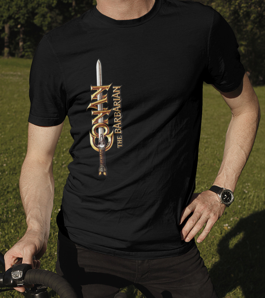 Conan The Barbarian Sword Logo CB 036 T-Shirt