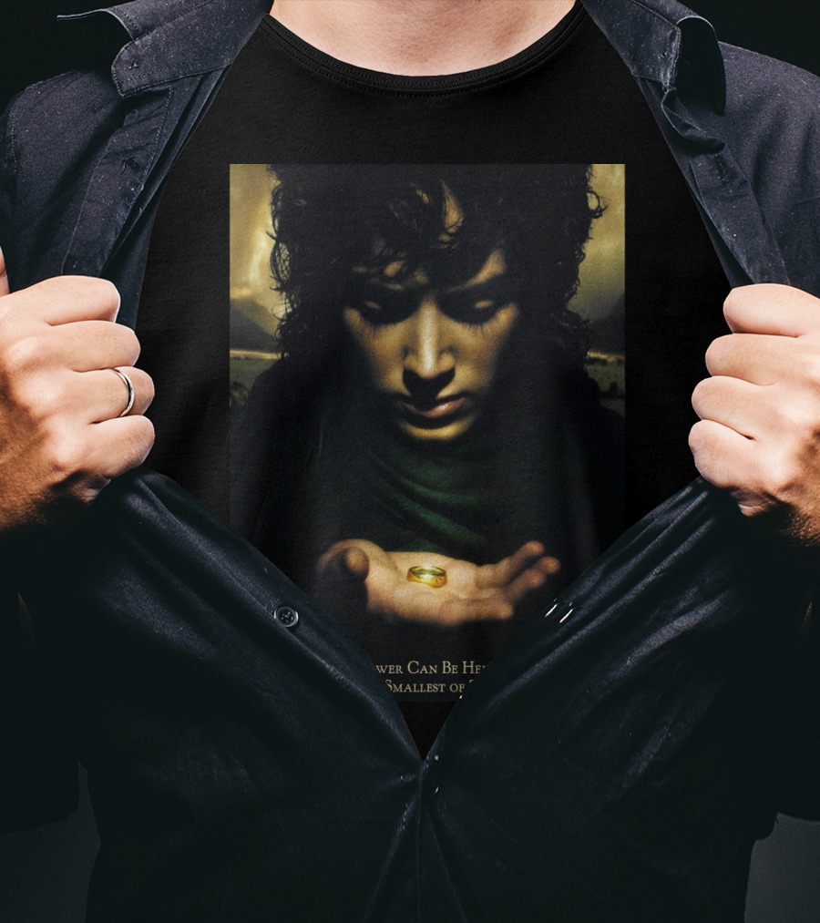The Lord Of The Rings Frodo Baggins Power Can Be Held In The Smallest Of Things T-Shirt