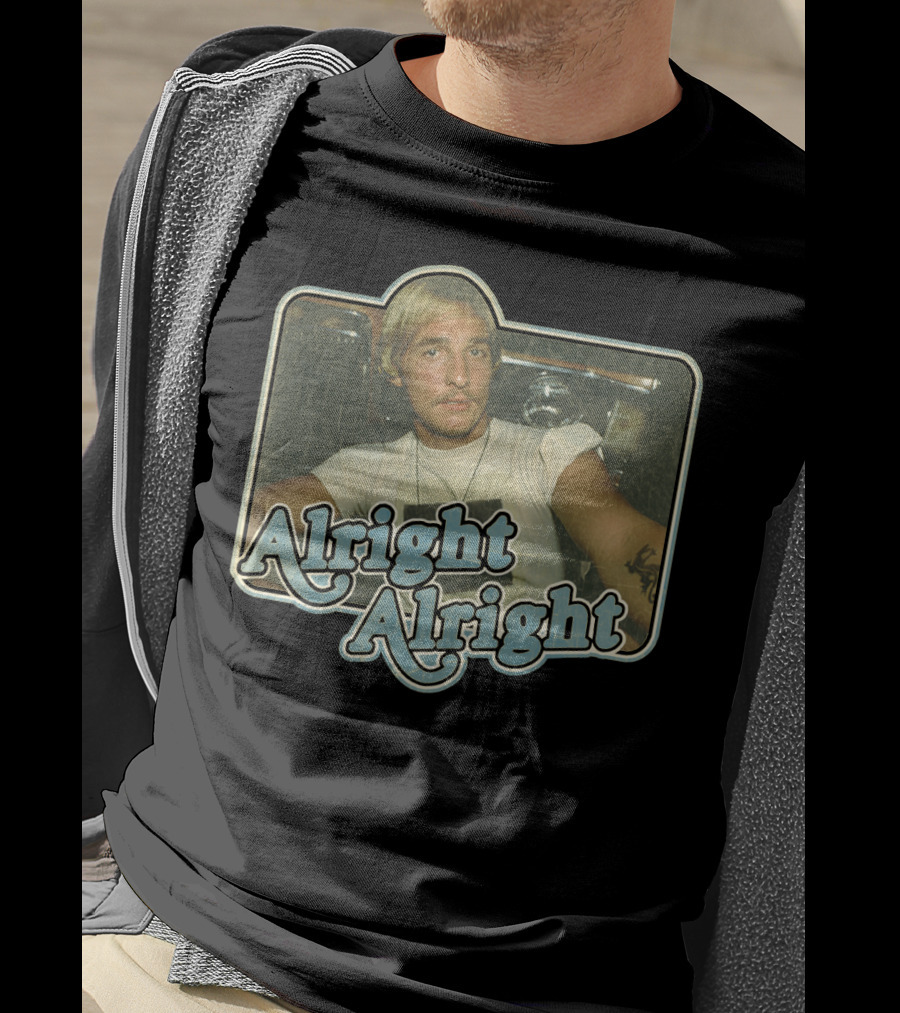 Alright Alright Dazed And Confused Vintage Retro T-Shirt