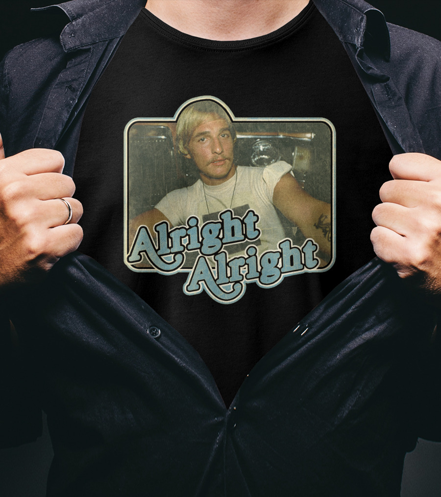 Alright Alright Dazed And Confused Vintage Retro T-Shirt