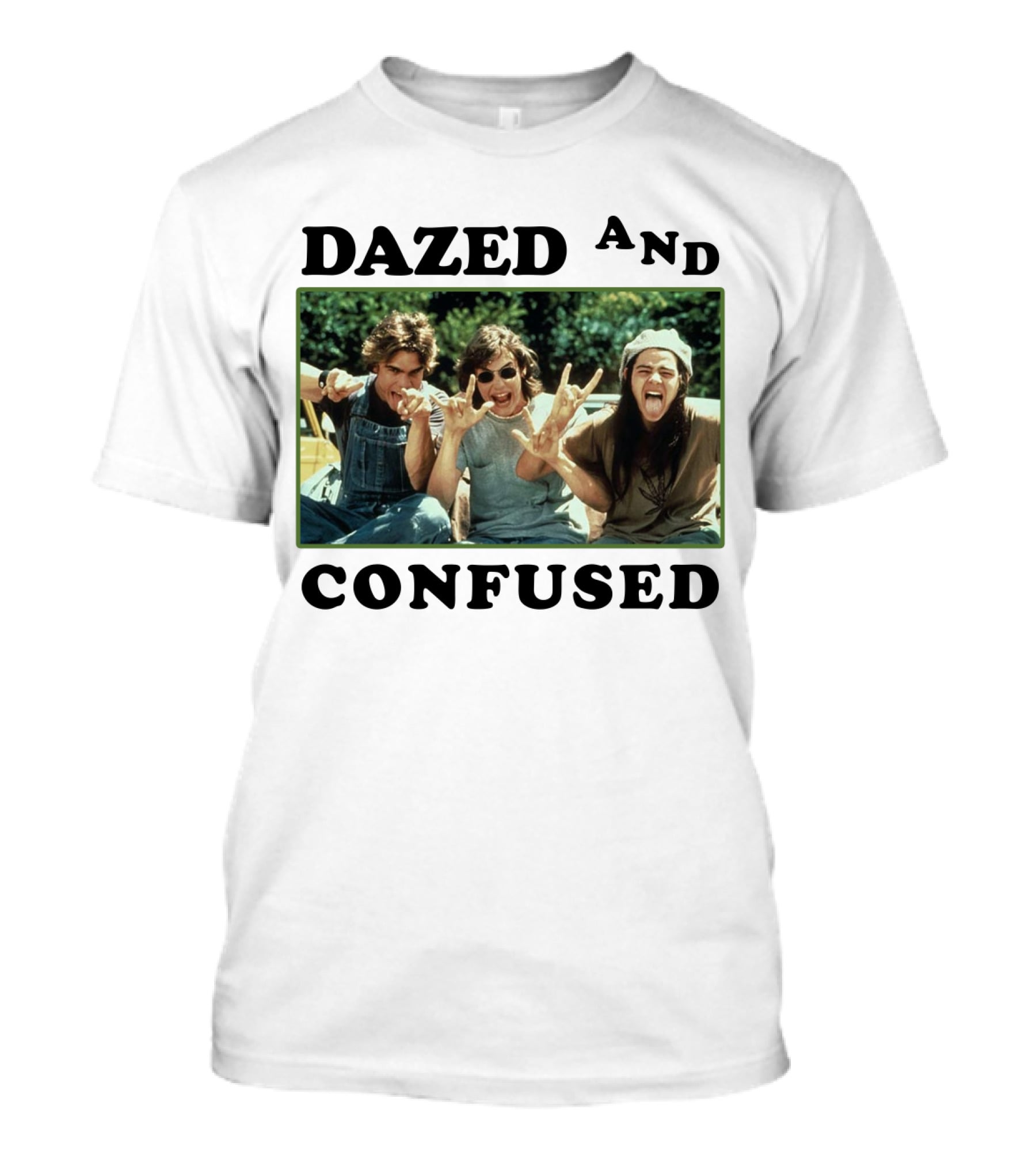 Dazed And Confused 1993 Movie Cast Rock Hands Scene T-Shirt