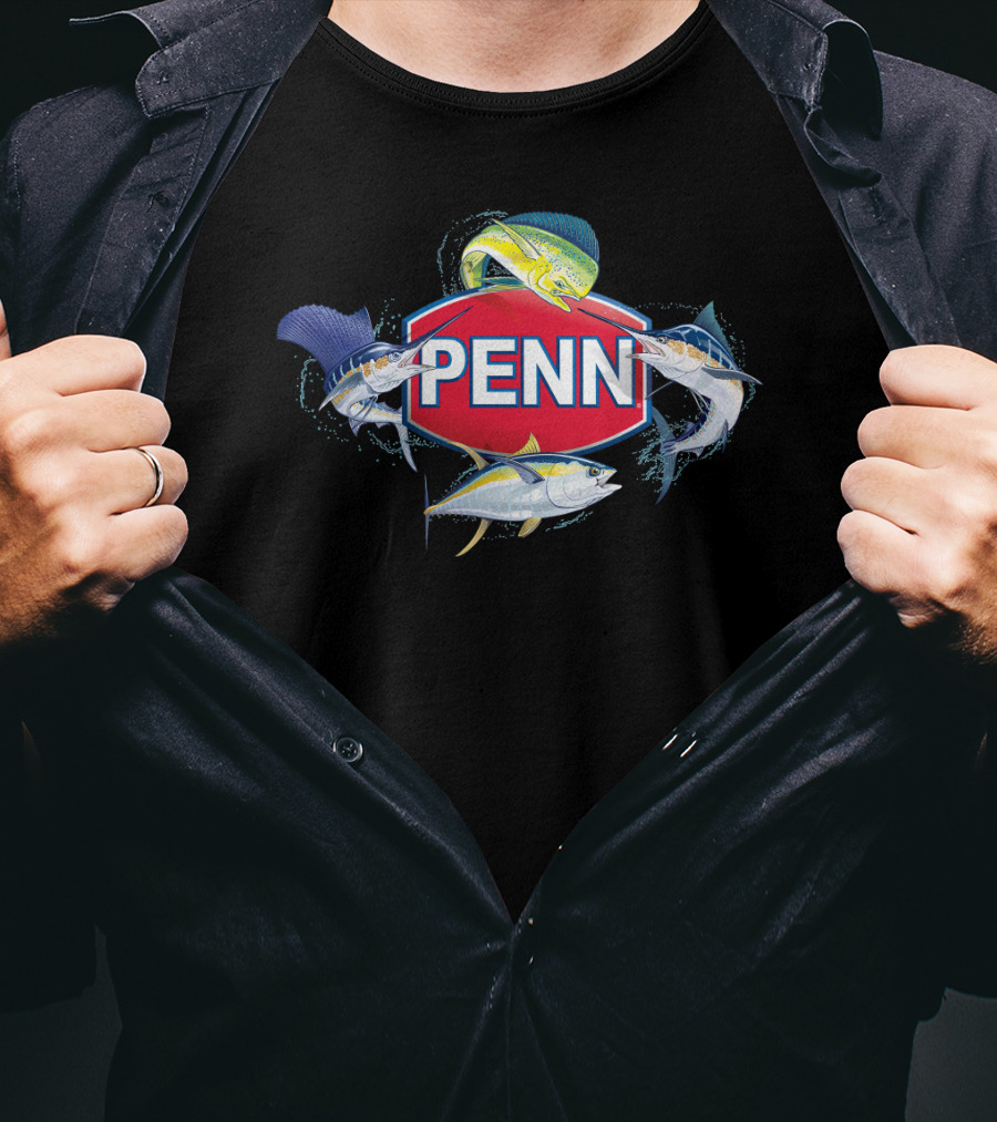 PENN Fishing Marlin Tuna Mahi-Mahi T-Shirt