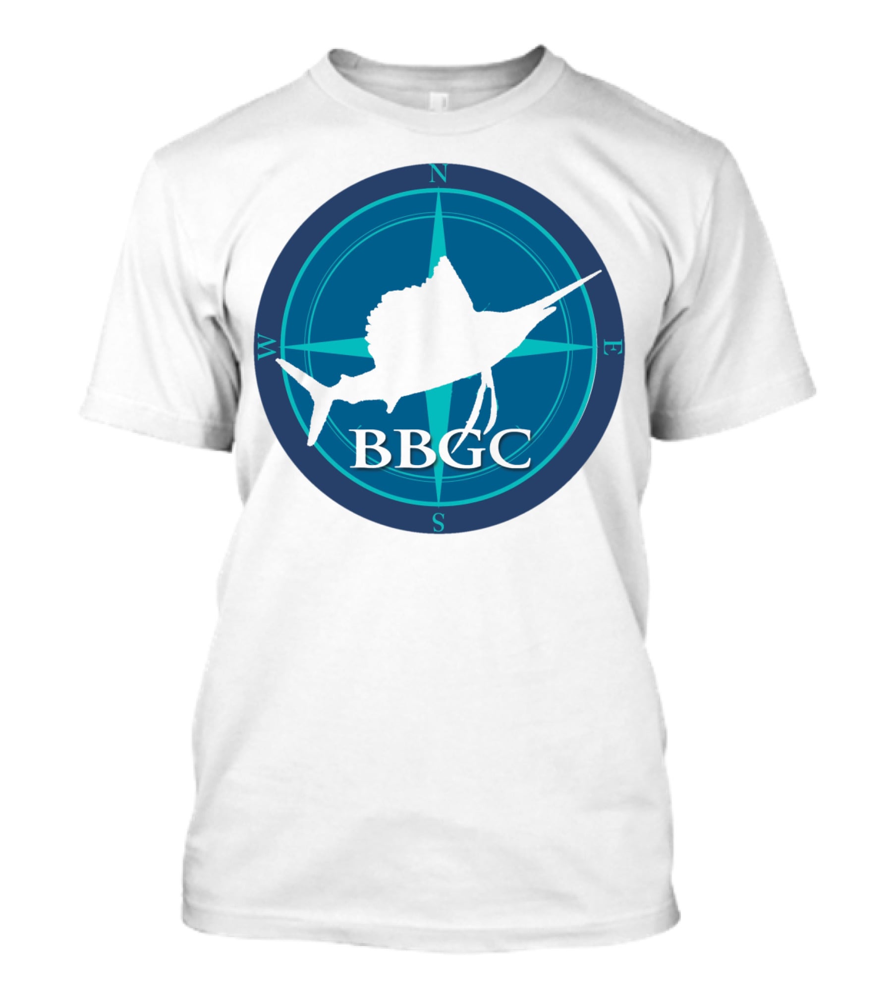 Bimini Big Game Club BBGC Sailfish Compass T-Shirt