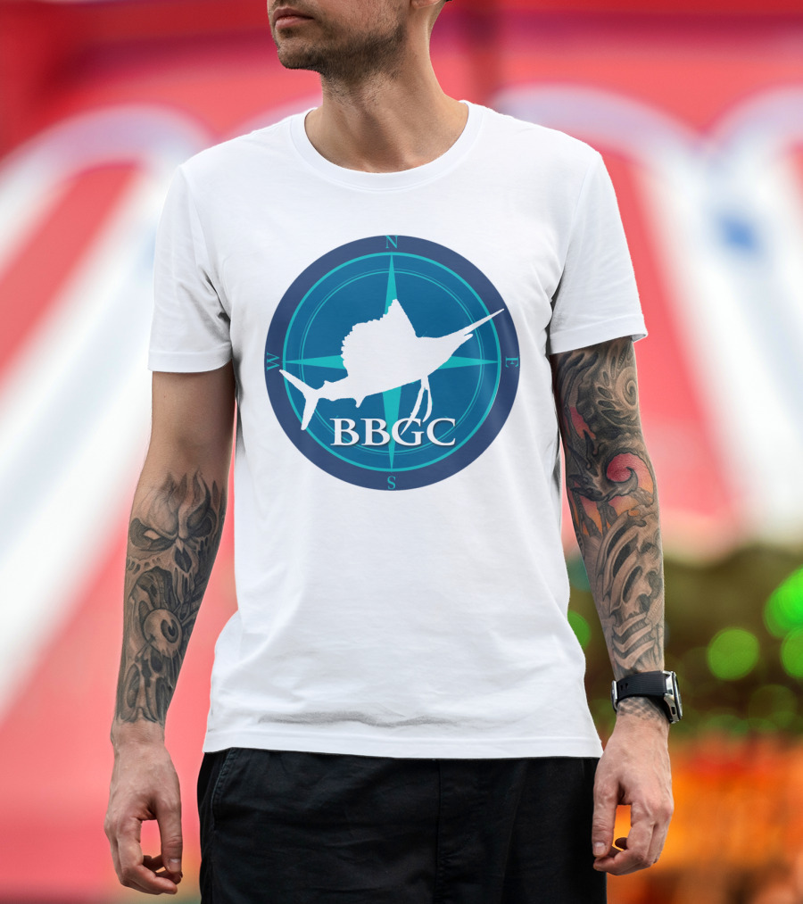 Bimini Big Game Club BBGC Sailfish Compass T-Shirt
