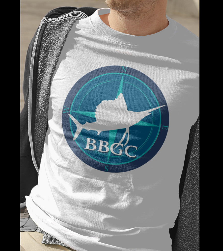 Bimini Big Game Club BBGC Sailfish Compass T-Shirt