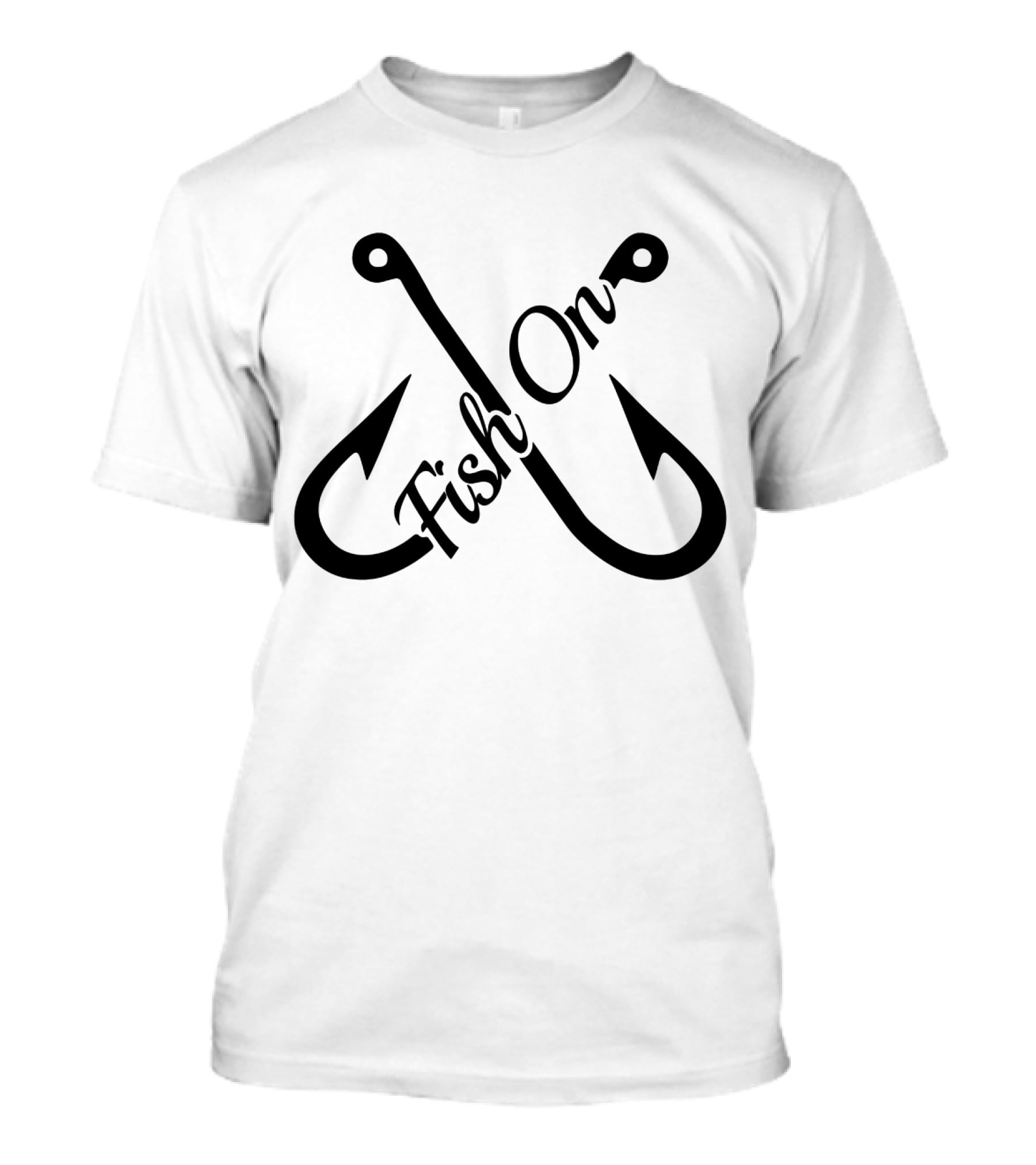 Fish On Hook Crossing T-Shirt