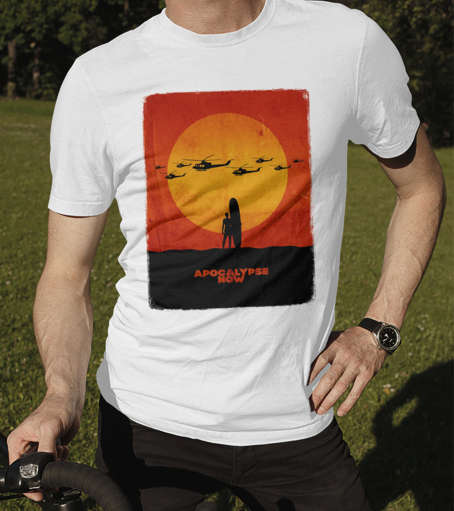 Apocalypse Now Helicopter Sunset Scene T-Shirt