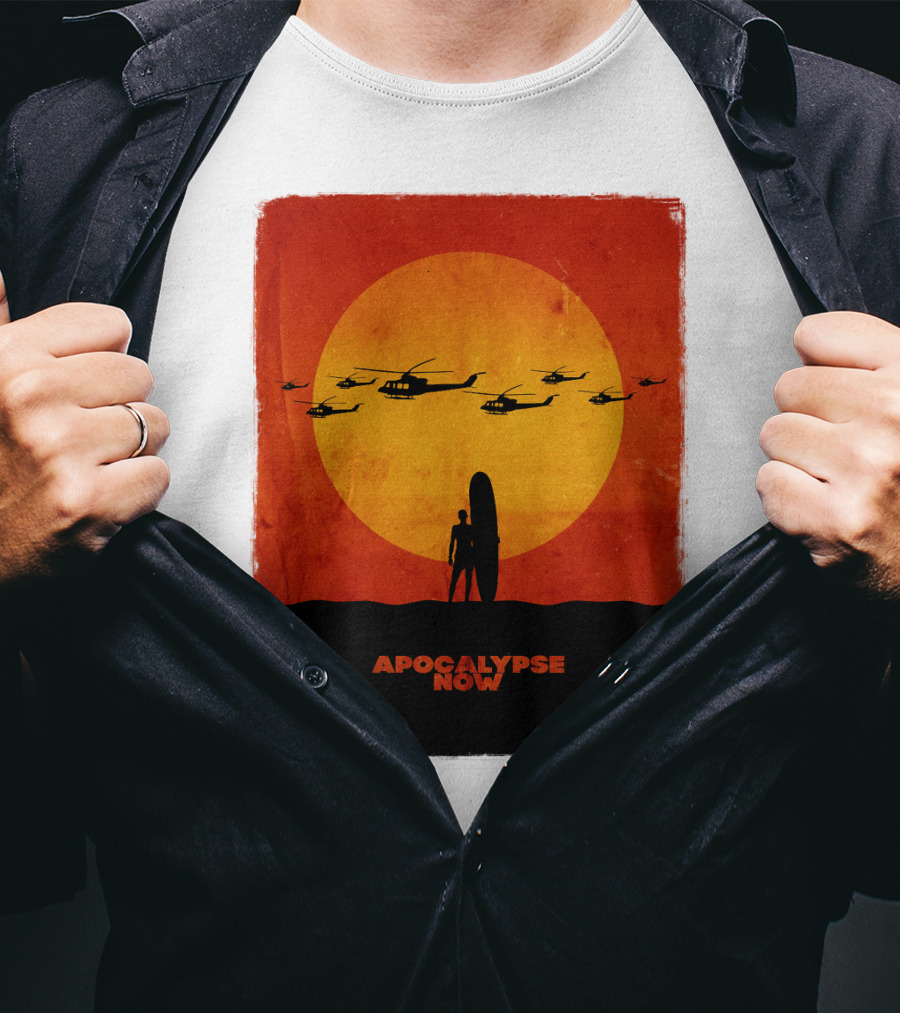 Apocalypse Now Helicopter Sunset Scene T-Shirt