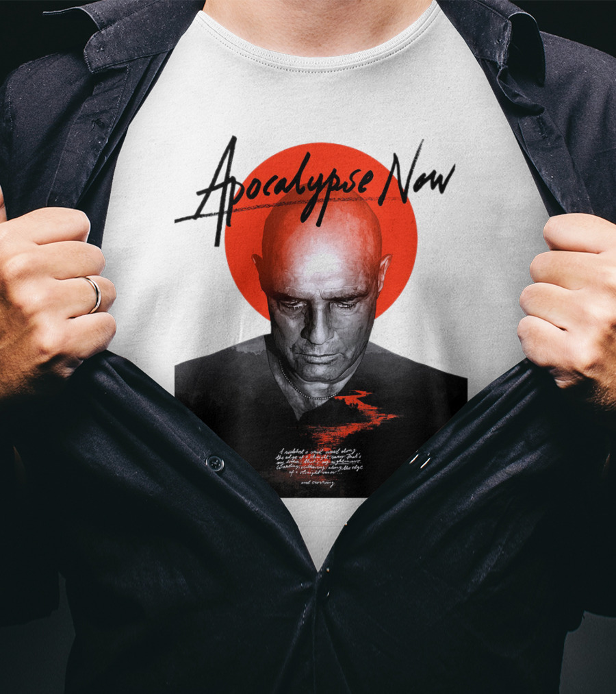 Apocalypse Now Bald Head Red Sun Reflection 08 T-Shirt