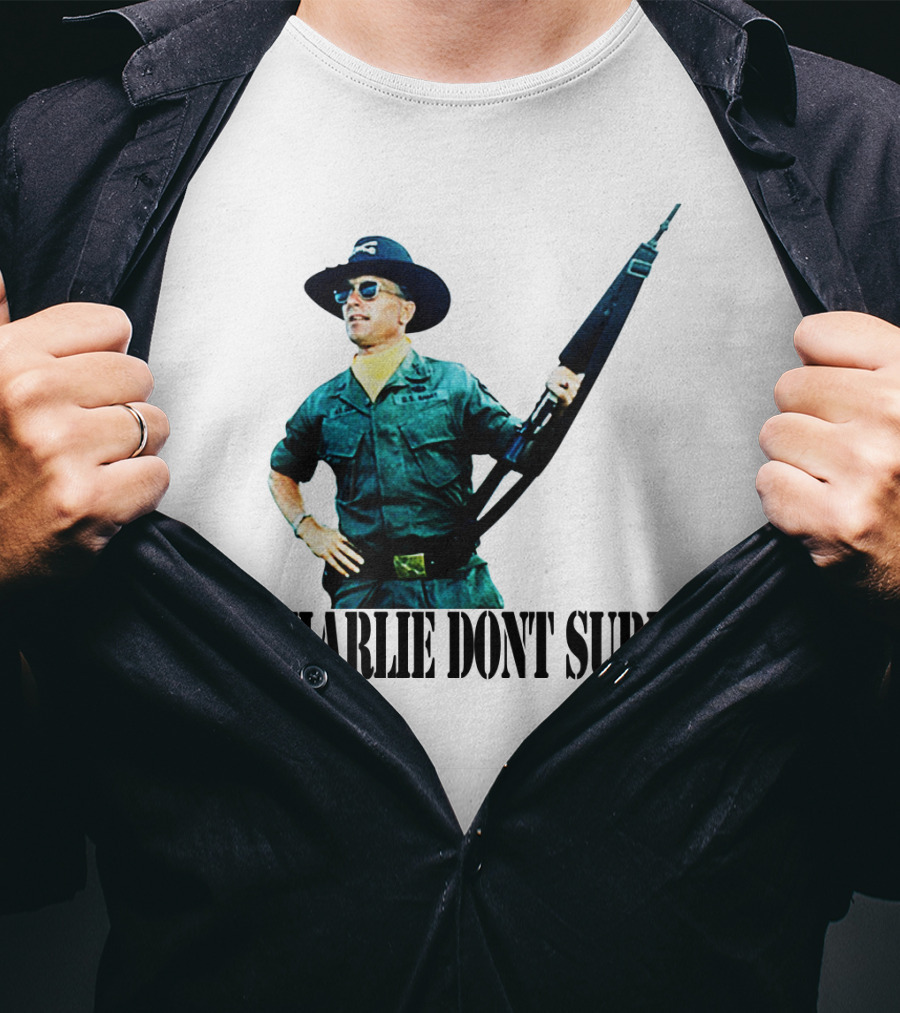 09 Charlie Don't Surf Apocalypse Now T-Shirt