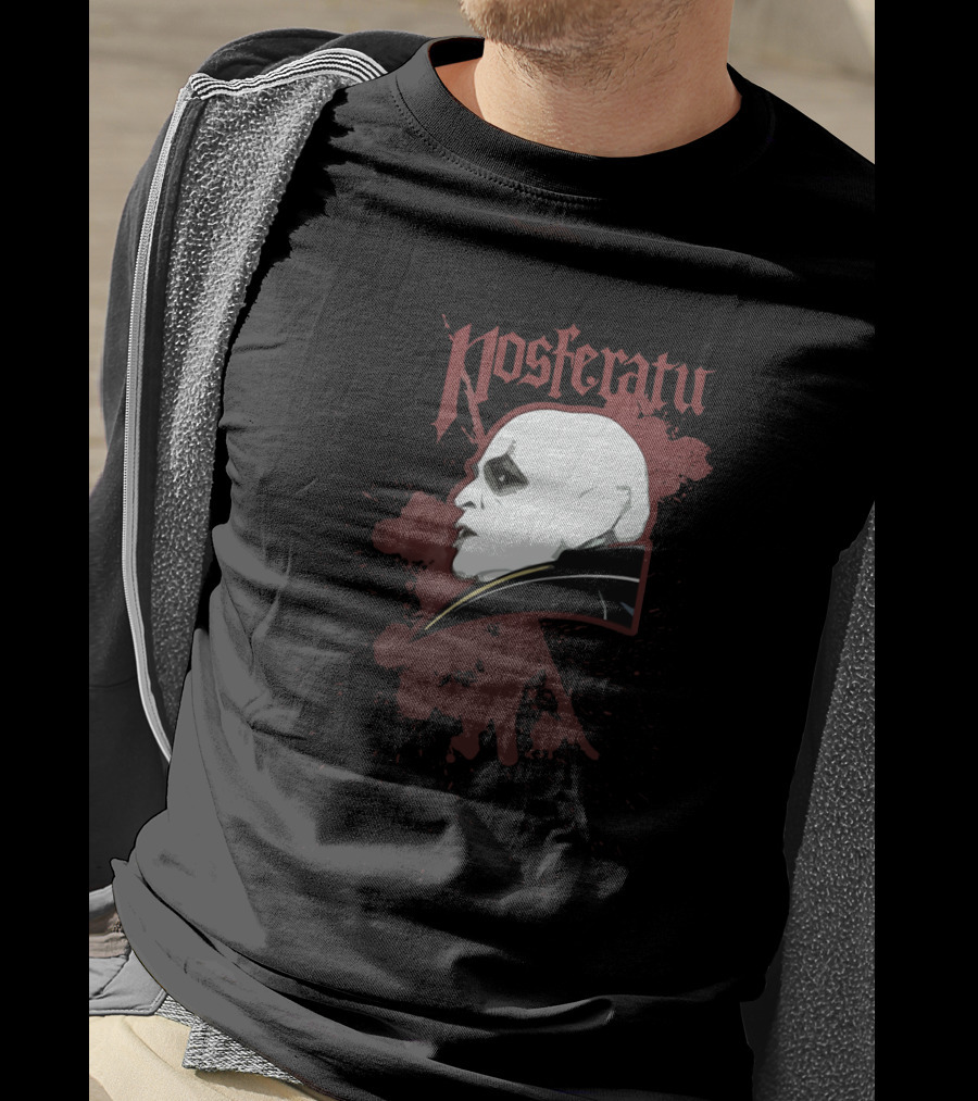 Nosferatu Vampire Splatter T-Shirt