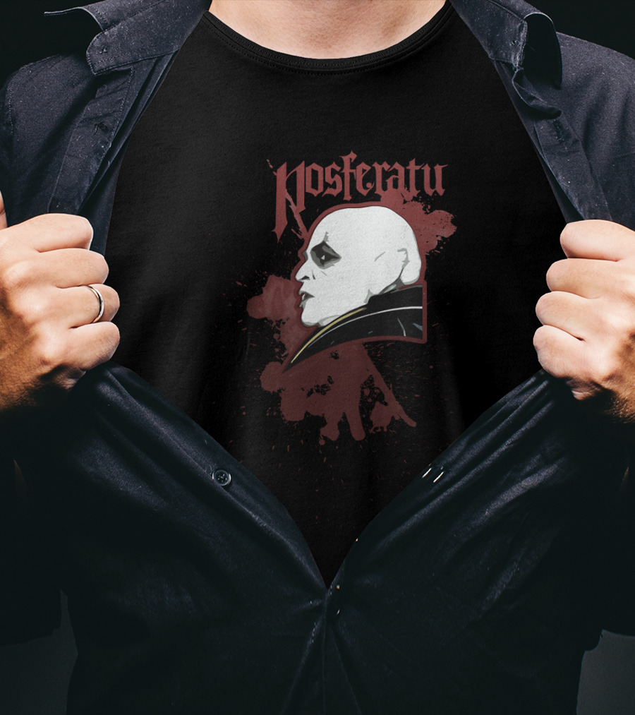 Nosferatu Vampire Splatter T-Shirt