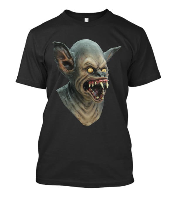 Mask Dracula Horror Bat Creature Monster T-Shirt