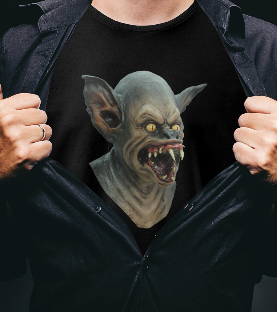 Mask Dracula Horror Bat Creature Monster T-Shirt
