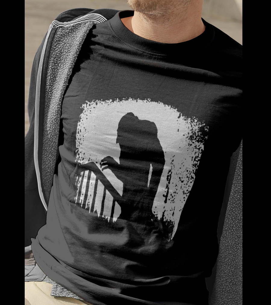 Nosferatu Vintage Horror Silhouette Icon Classic T-Shirt