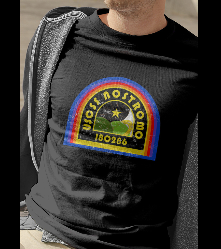 USCSS Nostromo 180286 Retro Space Emblem T-Shirt