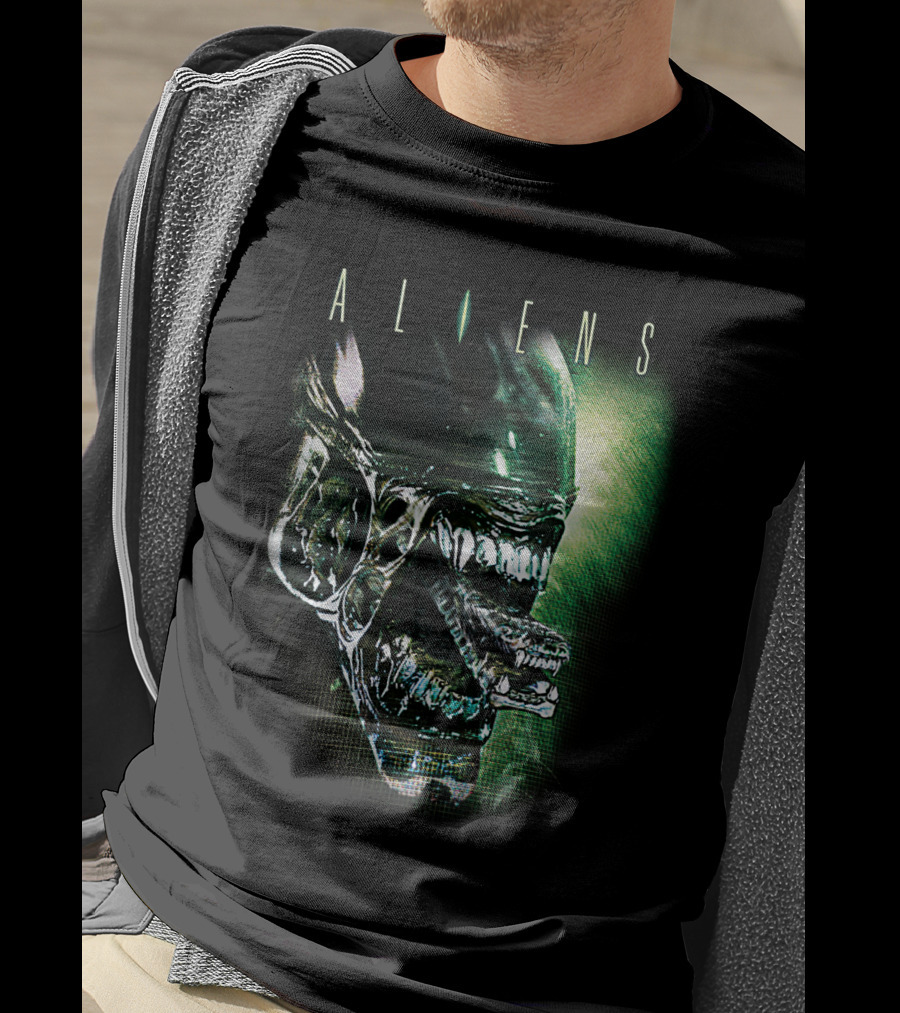 Aliens Xenomorph Head T-Shirt