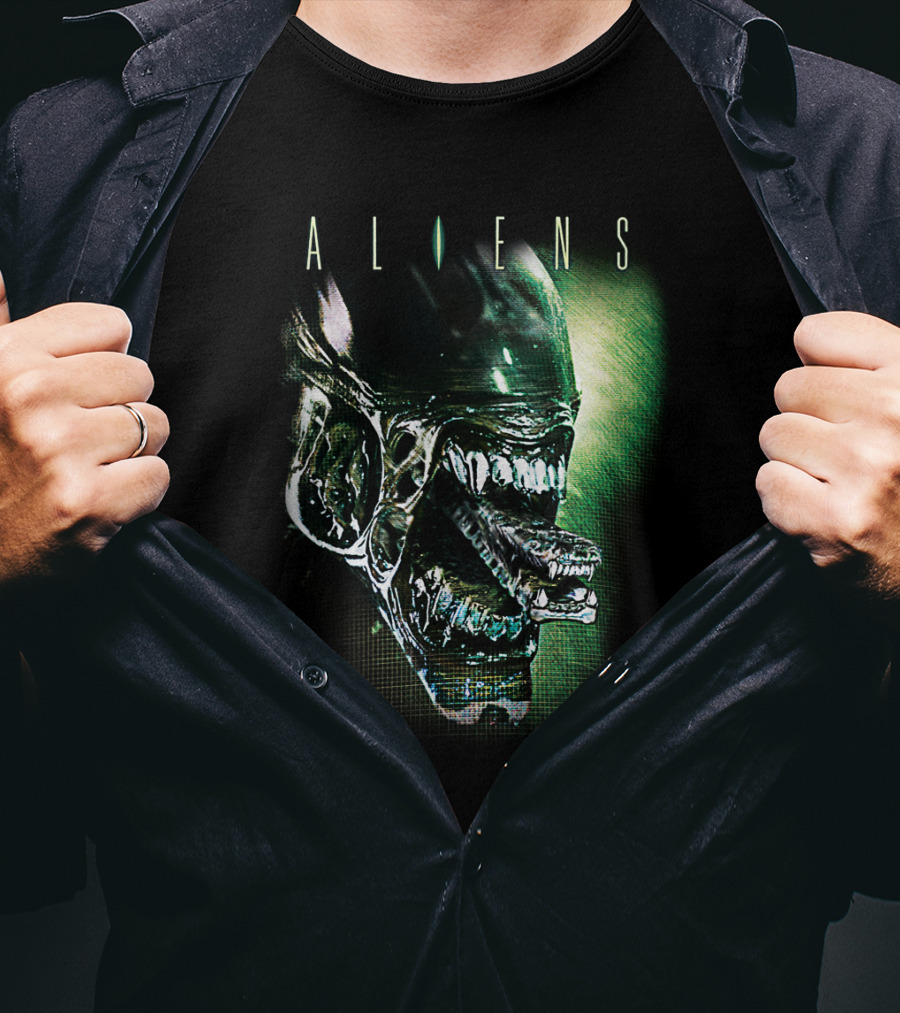 Aliens Xenomorph Head T-Shirt