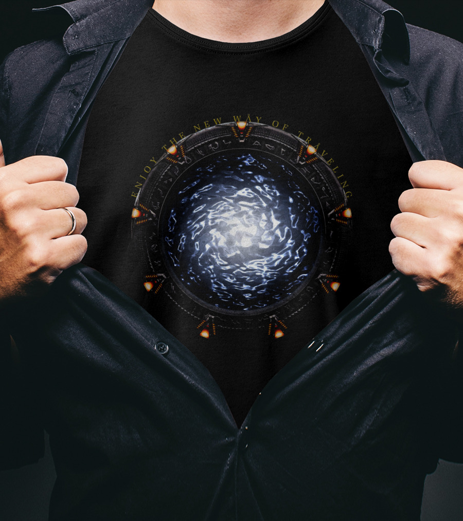 Stargate Portal Enjoy The New Way Of Traveling T-Shirt