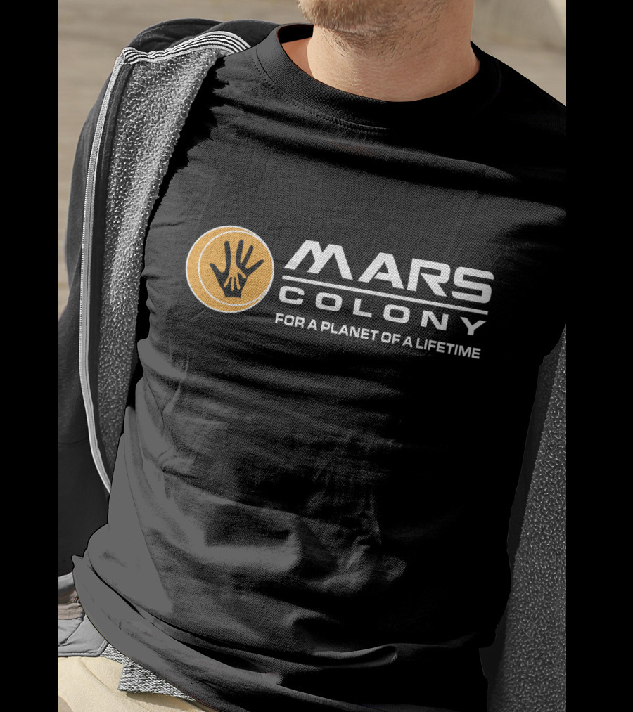 Mars Colony For A Planet Of A Lifetime Total Recall T-Shirt