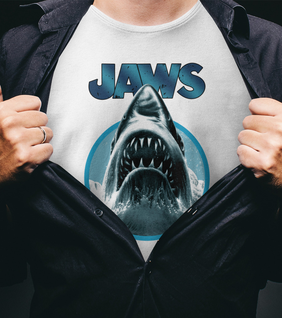 JAWS Shark Iconic Movie T-Shirt