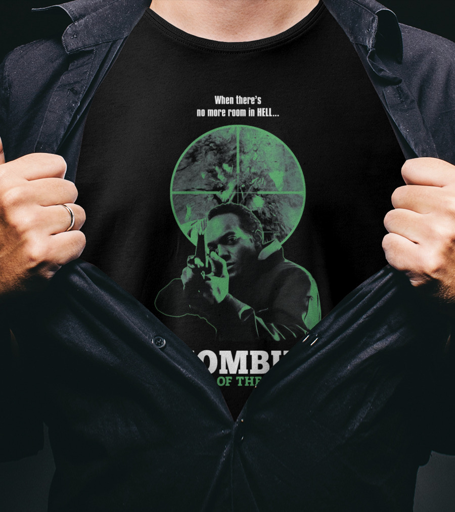 When There's No More Room In Hell Zombie Dawn Of The Dead 1978 T-Shirt
