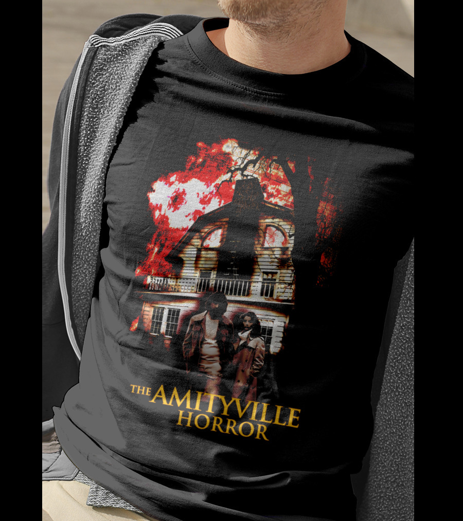The Amityville Horror 1979 Haunted House Iconic Scene T-Shirt