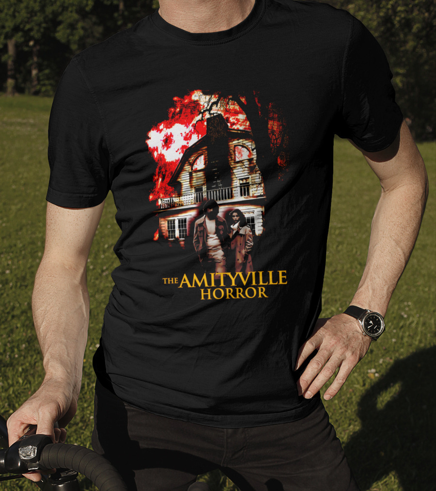 The Amityville Horror 1979 Haunted House Iconic Scene T-Shirt