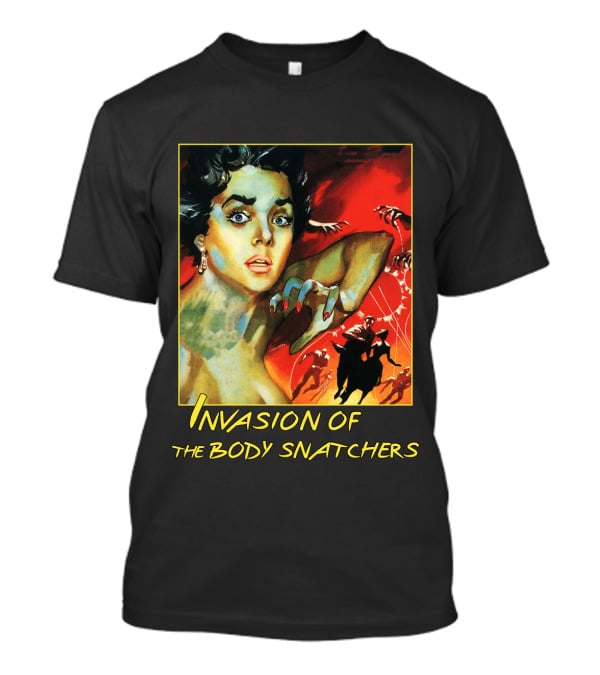 Invasion Of The Body Snatchers 1978 Classic Horror Movie Cover T-Shirt