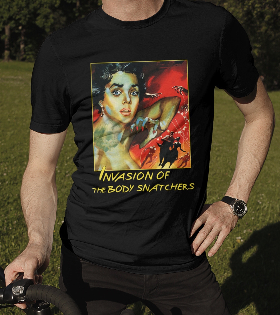Invasion Of The Body Snatchers 1978 Classic Horror Movie Cover T-Shirt