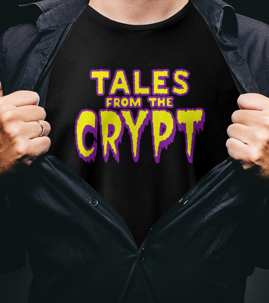 Tales From The Crypt Vintage 1972 Horror Anthology T-Shirt