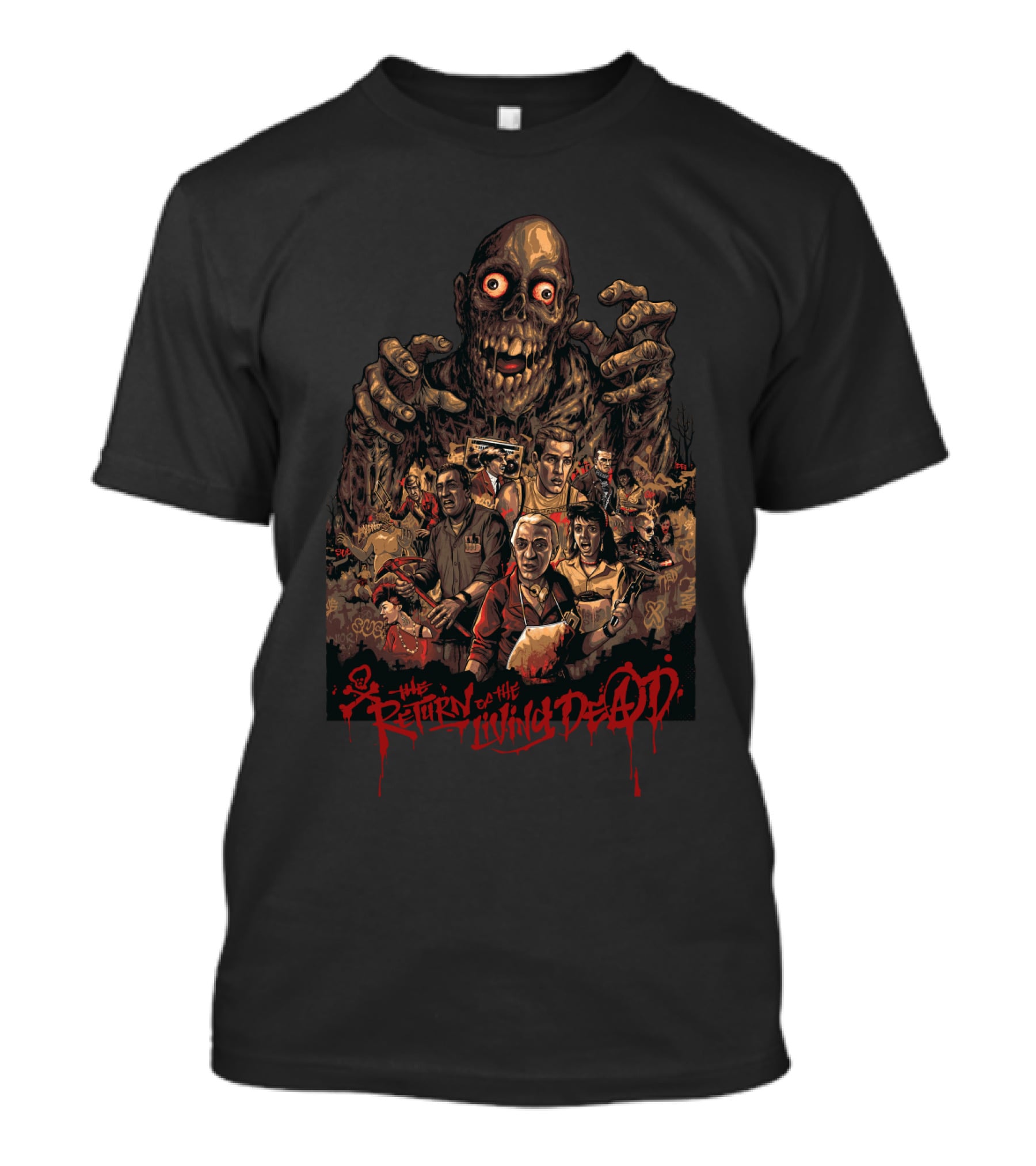 The Return Of The Living Dead Zombie Horde T-Shirt