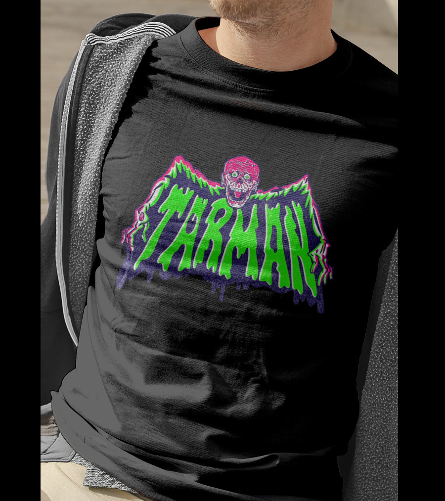 Tarman The Return Of The Living Dead Dripping Neon Horror T-Shirt