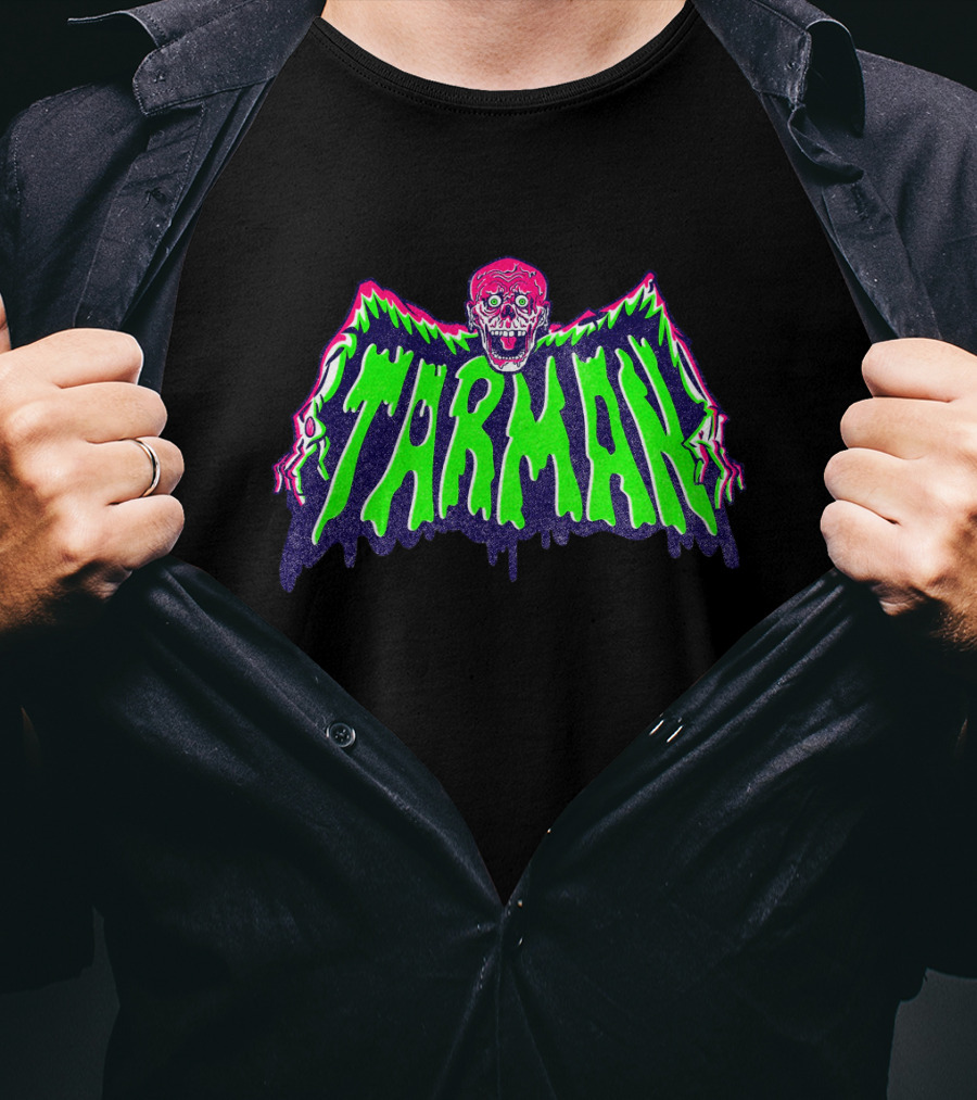 Tarman The Return Of The Living Dead Dripping Neon Horror T-Shirt