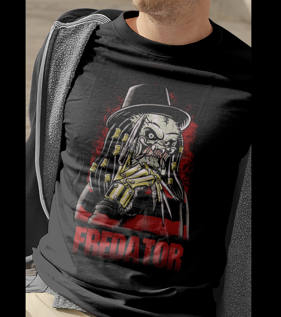 Freddy Krueger Predator Mashup FREDATOR T-Shirt