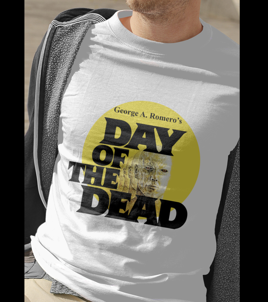 George A. Romero's Day Of The Dead Zombie Horror Movie T-Shirt