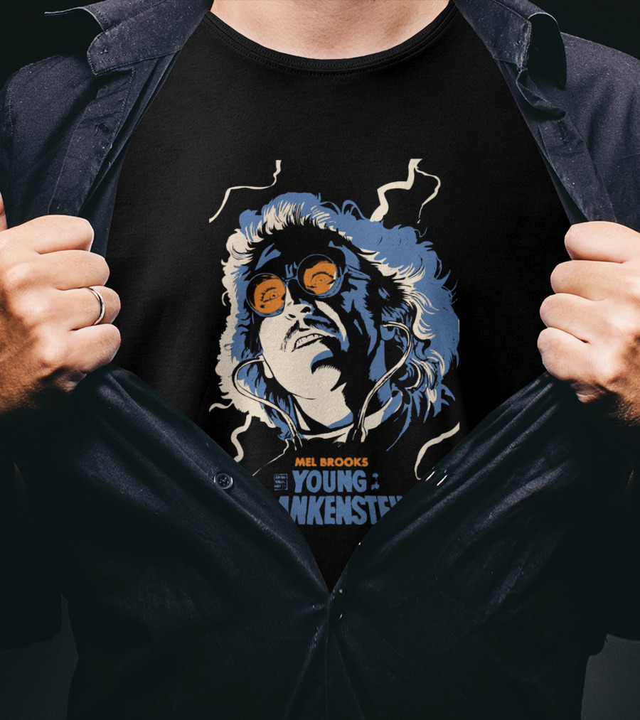 Mel Brooks Young Frankenstein Electric Shock T-Shirt