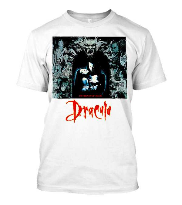 Dracula De Bram Stoker Vampire Collage 1992 T-Shirt