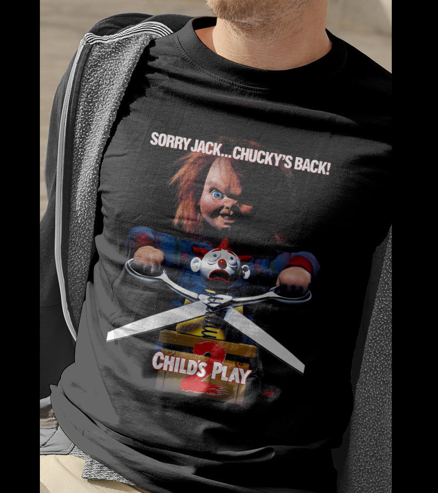 Sorry Jack Chucky's Back Child's Play 2 T-Shirt