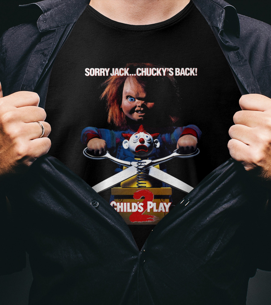 Sorry Jack Chucky's Back Child's Play 2 T-Shirt