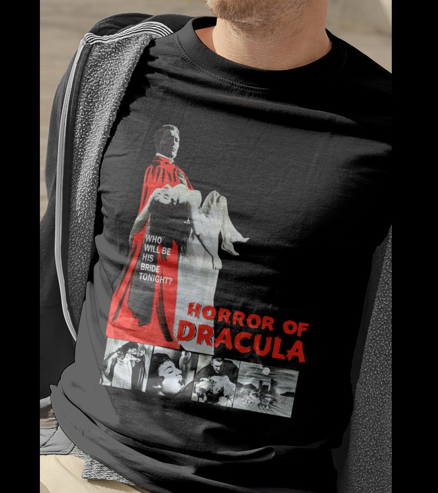 Horror Of Dracula Who Will Be His Bride Tonight T-Shirt