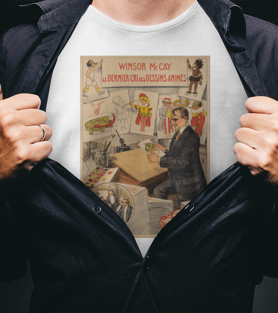 Winsor McCay Le Dernier Cri Des Dessins Animés The Vitagraph Company T-Shirt