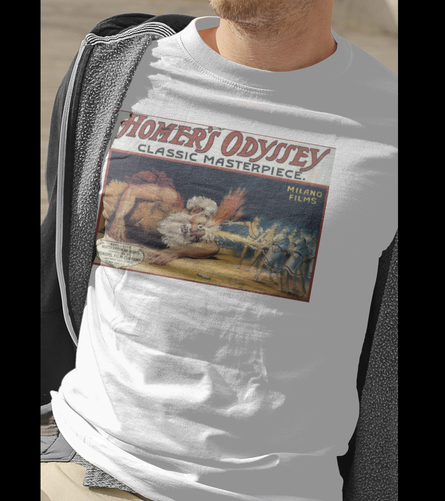 Homer's Odyssey Classic Masterpiece Milano Films Exclusive North American Rights Monopol Film Company T-Shirt