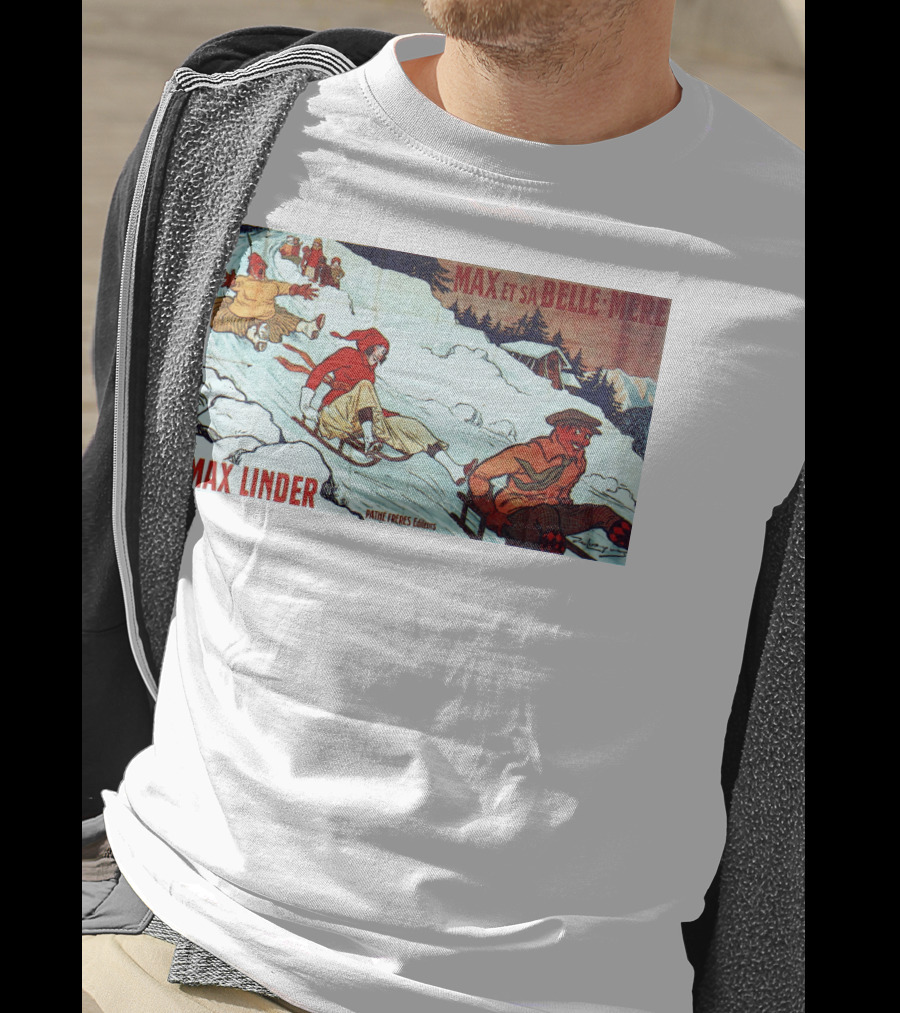 Max Et Sa Belle-Mère Max Linder Pathé Frères 1911 T-Shirt