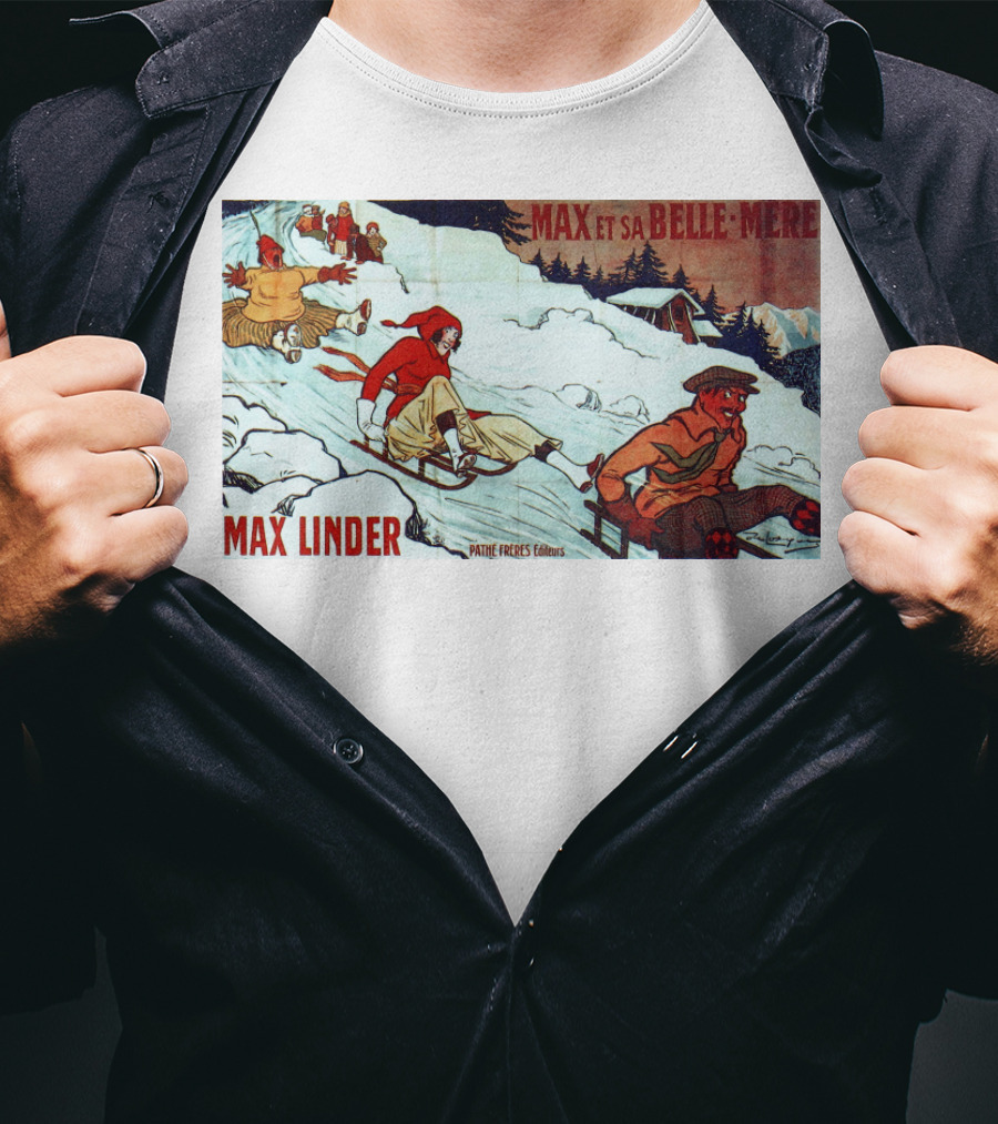 Max Et Sa Belle-Mère Max Linder Pathé Frères 1911 T-Shirt