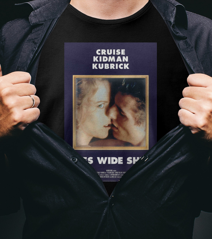 Cruise Kidman Kubrick Eyes Wide Shut 1999 Film T-Shirt