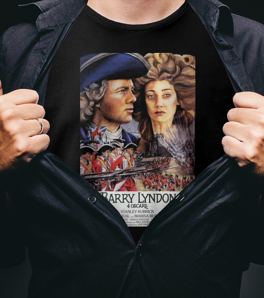 Barry Lyndon Stanley Kubrick 4 Oscars Ryan O'Neal Marisa Berenson T-Shirt