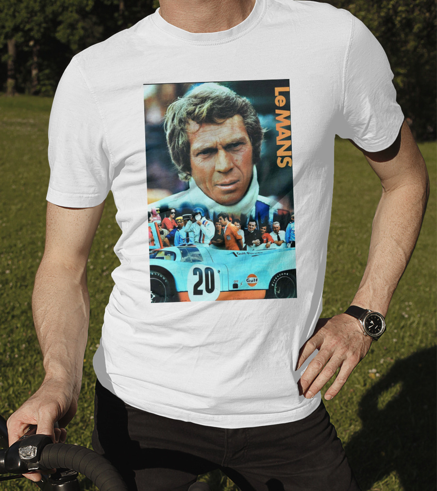 Le Mans 1971 Steve McQueen Gulf Racing 20 T-Shirt